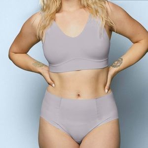 6 Pack Harper Wilde High Waist Grey Underwear Panties